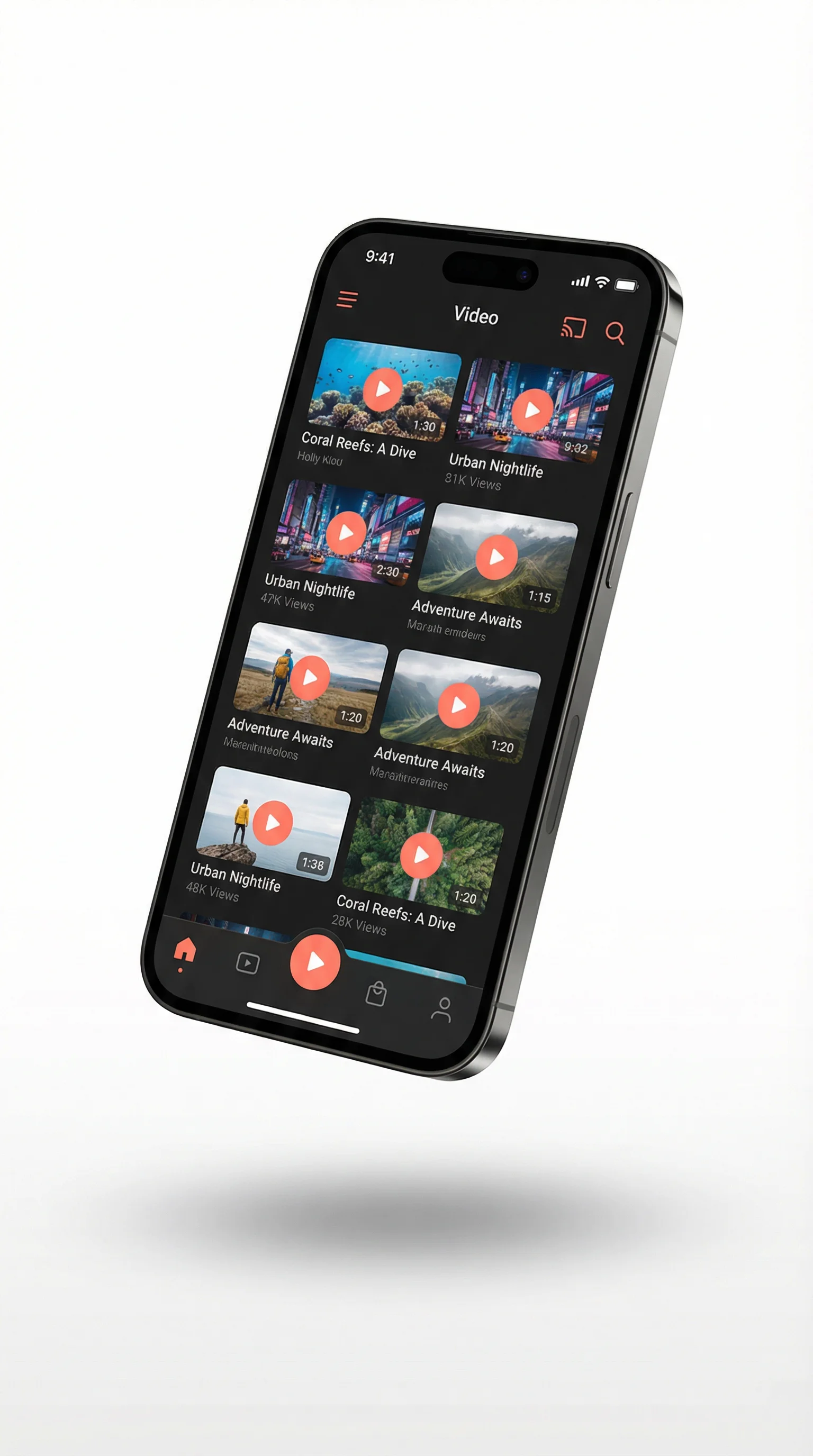 大象传媒APP客户端界面展示